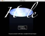 Hole: �_��I�ȋȂ��v���C���[��U���܂��B