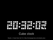 Cube clock