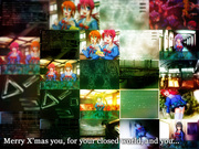 Merry X'mas you, for your closed world, and you...