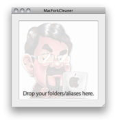 MacForkCleaner: �t�@�C��/�t�H���_���h���b�O&�h���b�v���郁�C���E�B���h�E�ł��B