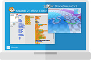 Scratch 2 Offline Editor{DroneSimulator2
