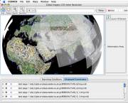 考古学地図と衛星写真