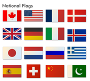 National Flags -̃ACRW-